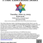 Pride Liberation Seder