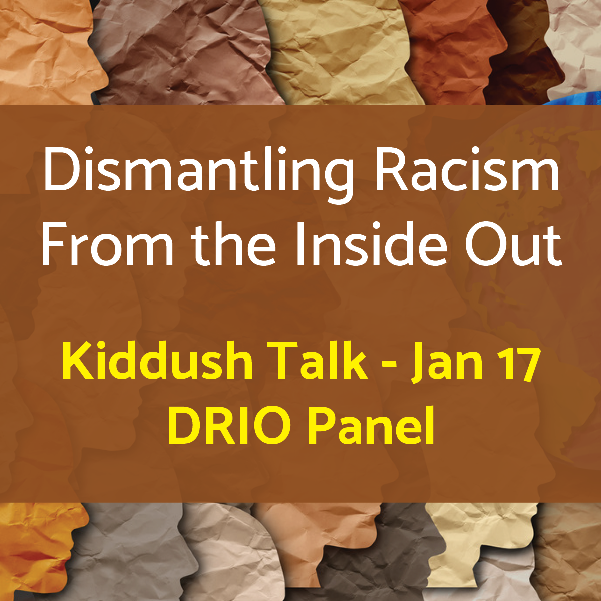 Kiddush Talk: DRIO Panel (in person)