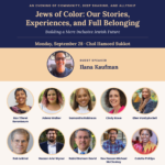 Jews of Color: Our Stories, Experiences, and Full Belonging (in person)